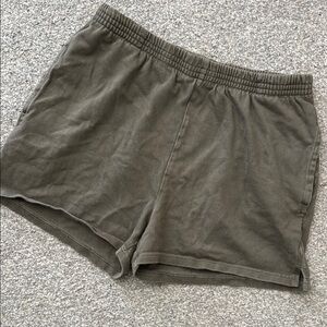 Brandy Melville John Galt olive Athletic Shorts